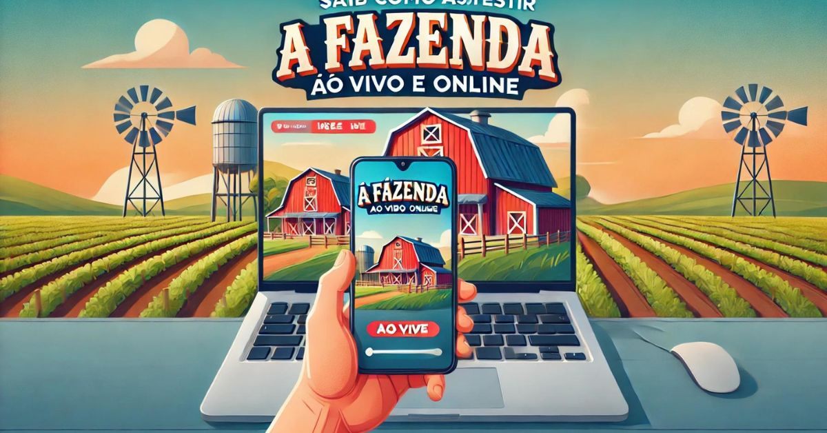 Saiba como assistir A Fazenda ao vivo e online • Top Melhores